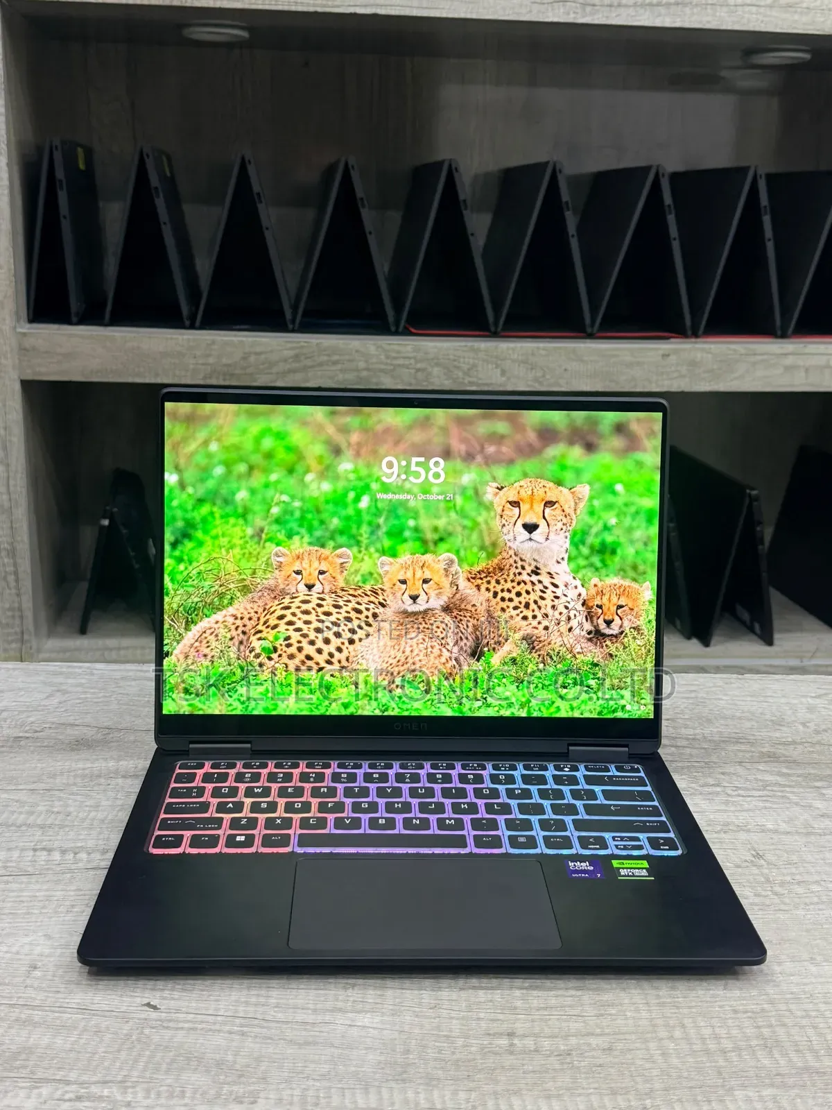 New HP Omen Transcend 14-fb0023dx 16GB Intel Core Ultra 7 SSD 512GB