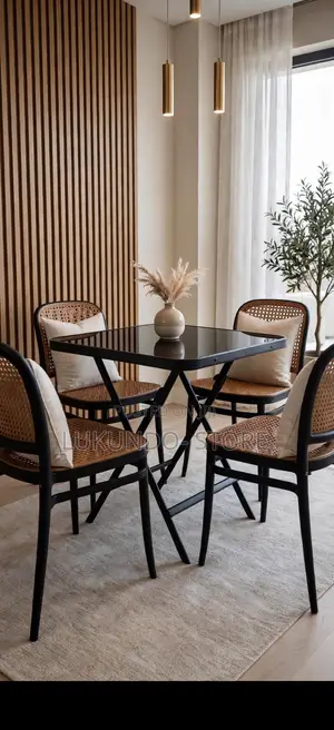 New Set Folding Table With 4 Chairs