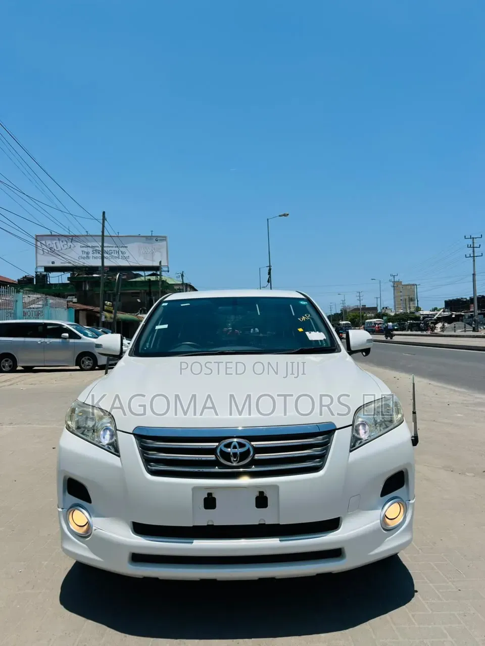 Toyota Vanguard 2009 White