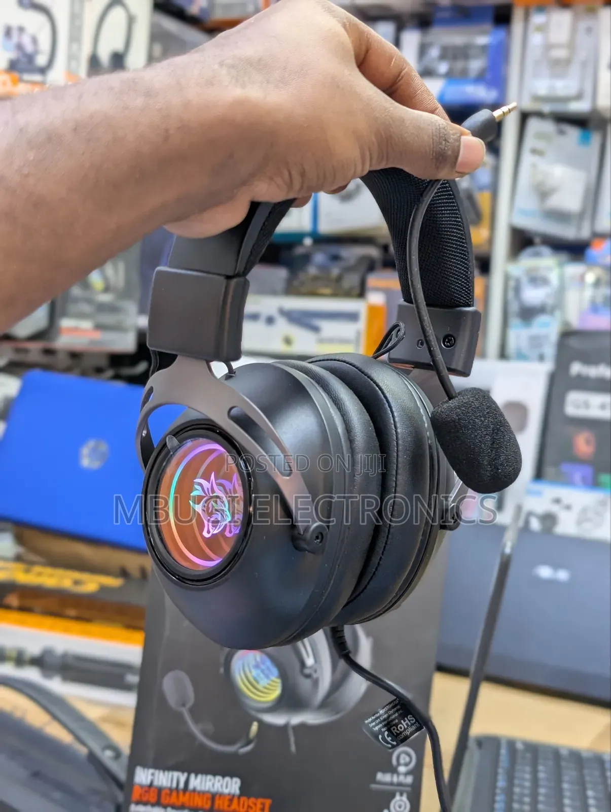 Gaming Headphones Pororo With Detachable Mic