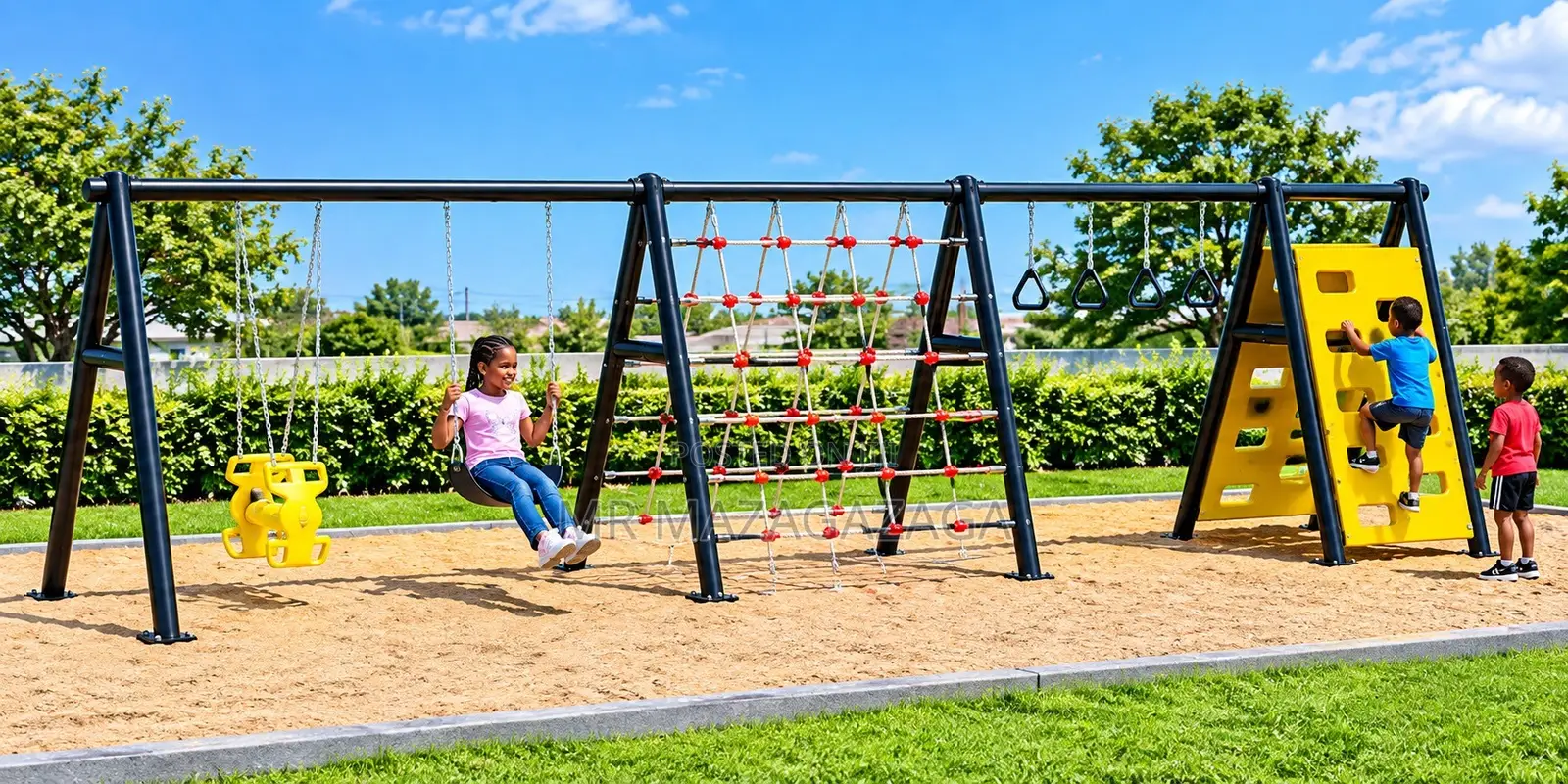 Outdoor Playground Set Size Cm