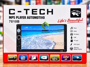 C-Tech Mp5 Car Audio Video Player Automotive Redio Ya Gari Yeny Screen