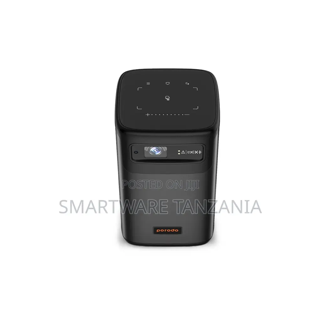 Porodo Portable DLP Projector, Wireless Mirroring for iOS and Android