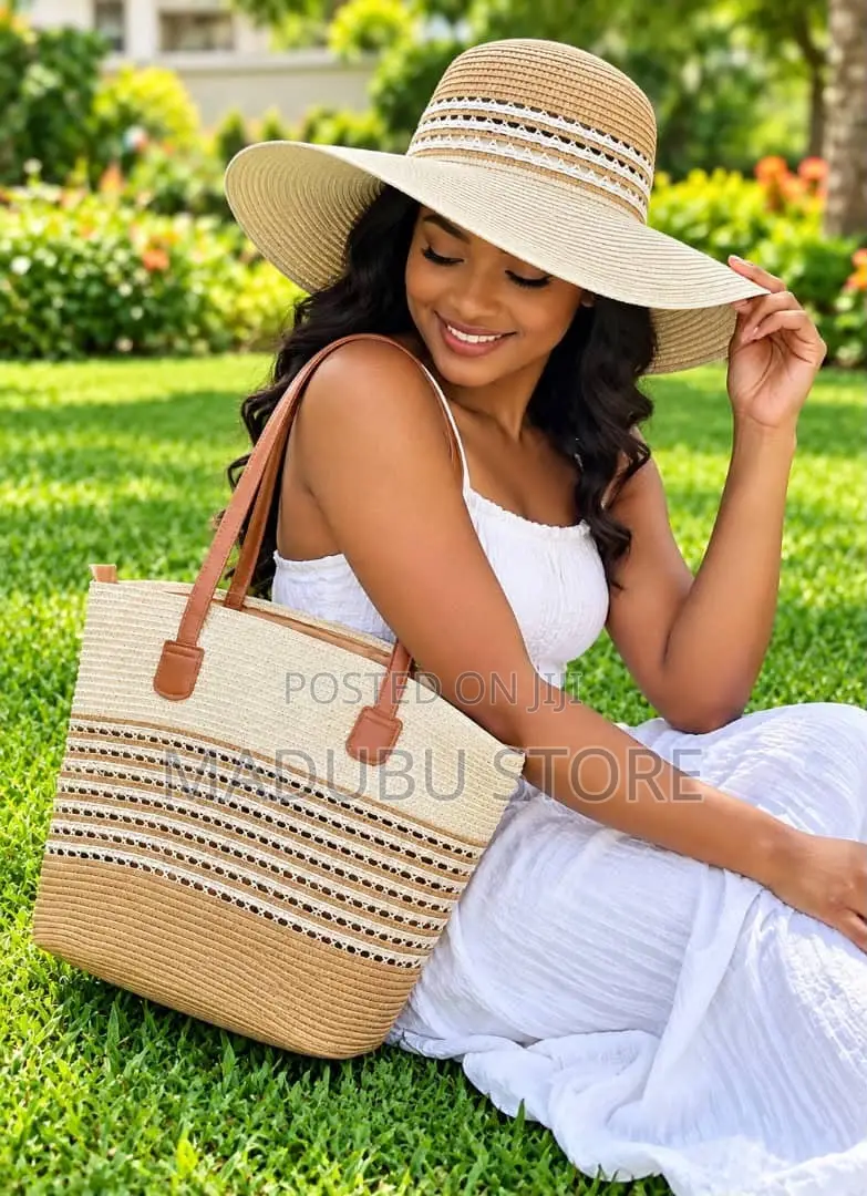 Women Summer Set of Bag and Hat