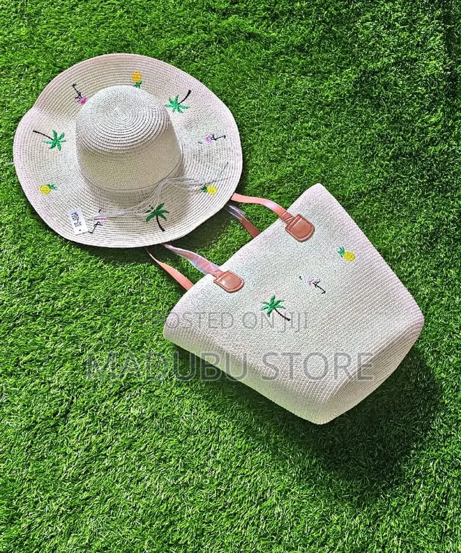 Women Summer Set of Bag and Hat