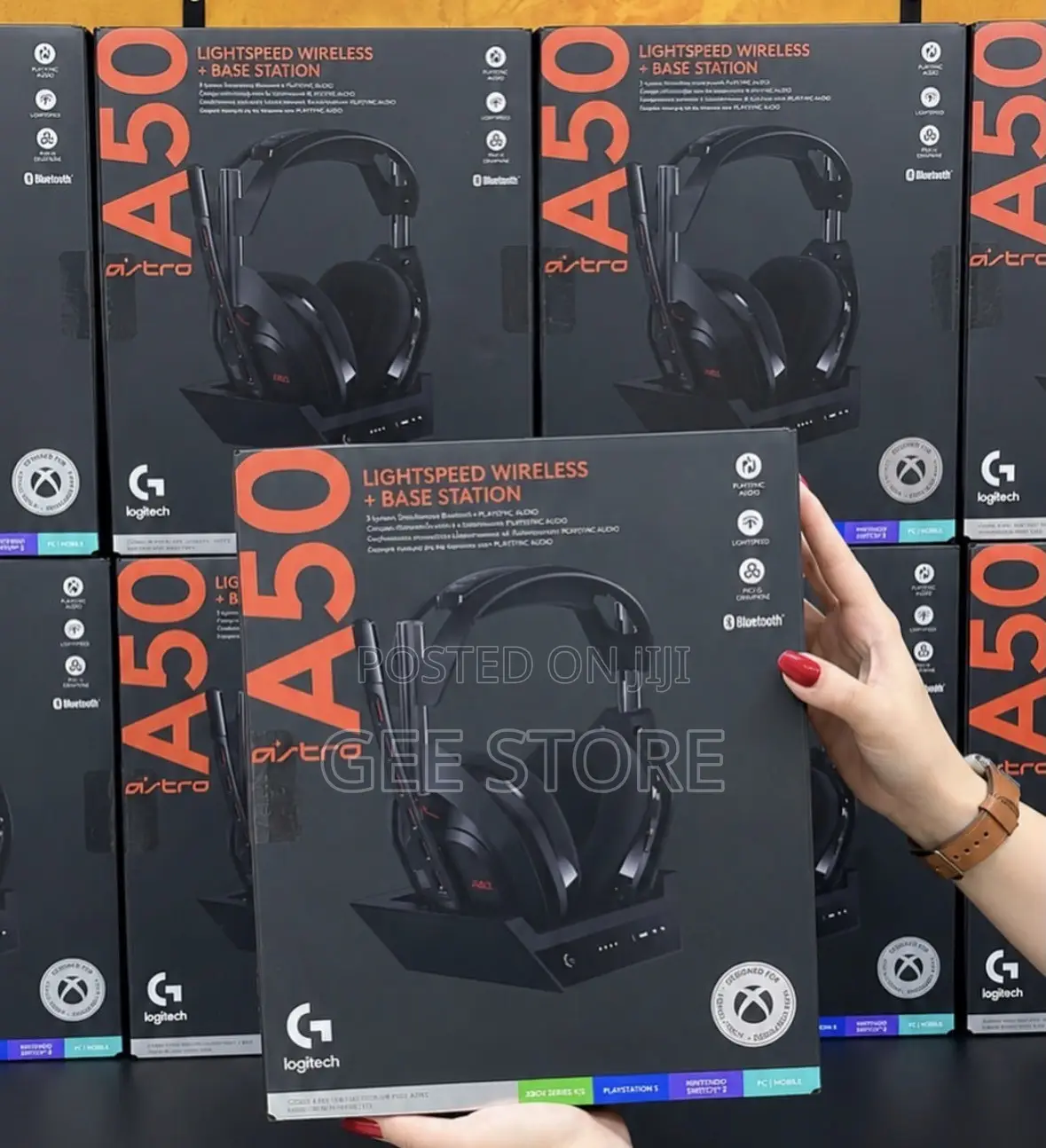 Logitech G Astro A50 Lightspeed Wireless Gaming Headset + Base Station