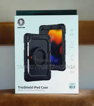 Green Lion TrioShield iPad Case for 10.2 Inch Tablets, Shockproof