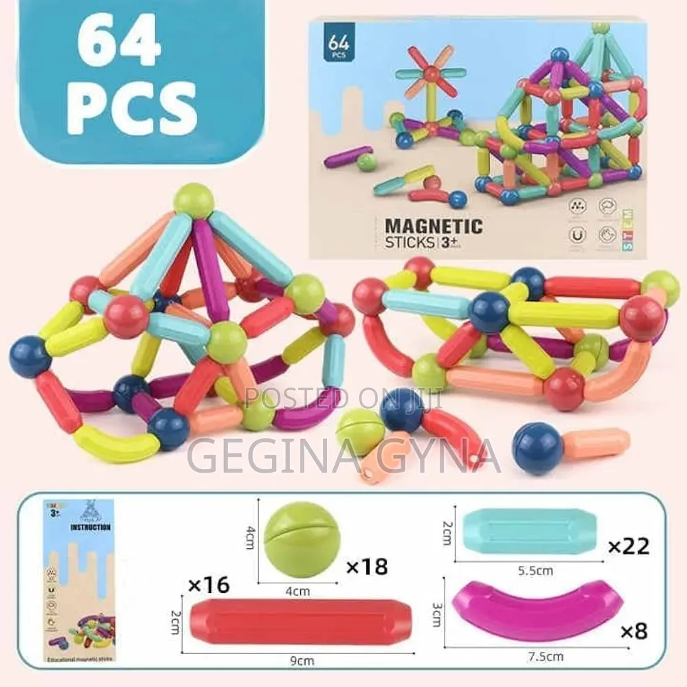 Magnetic Stick for Children Available Karibuni Sanaa