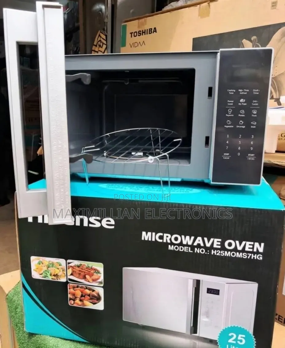 Hisense 25-Liter Digital Microwave Oven With Built-in Grill Feature