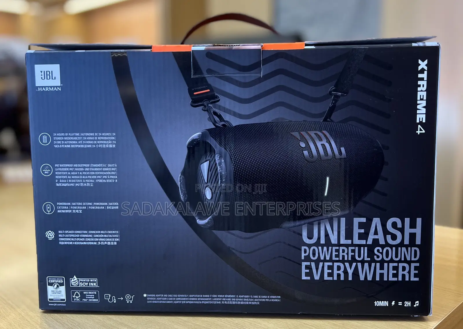 JBL Xtreme 4 Portable Bluetooth Speaker