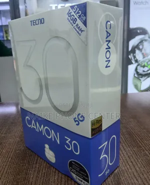 New Tecno Camon 30 5G 512 GB Black