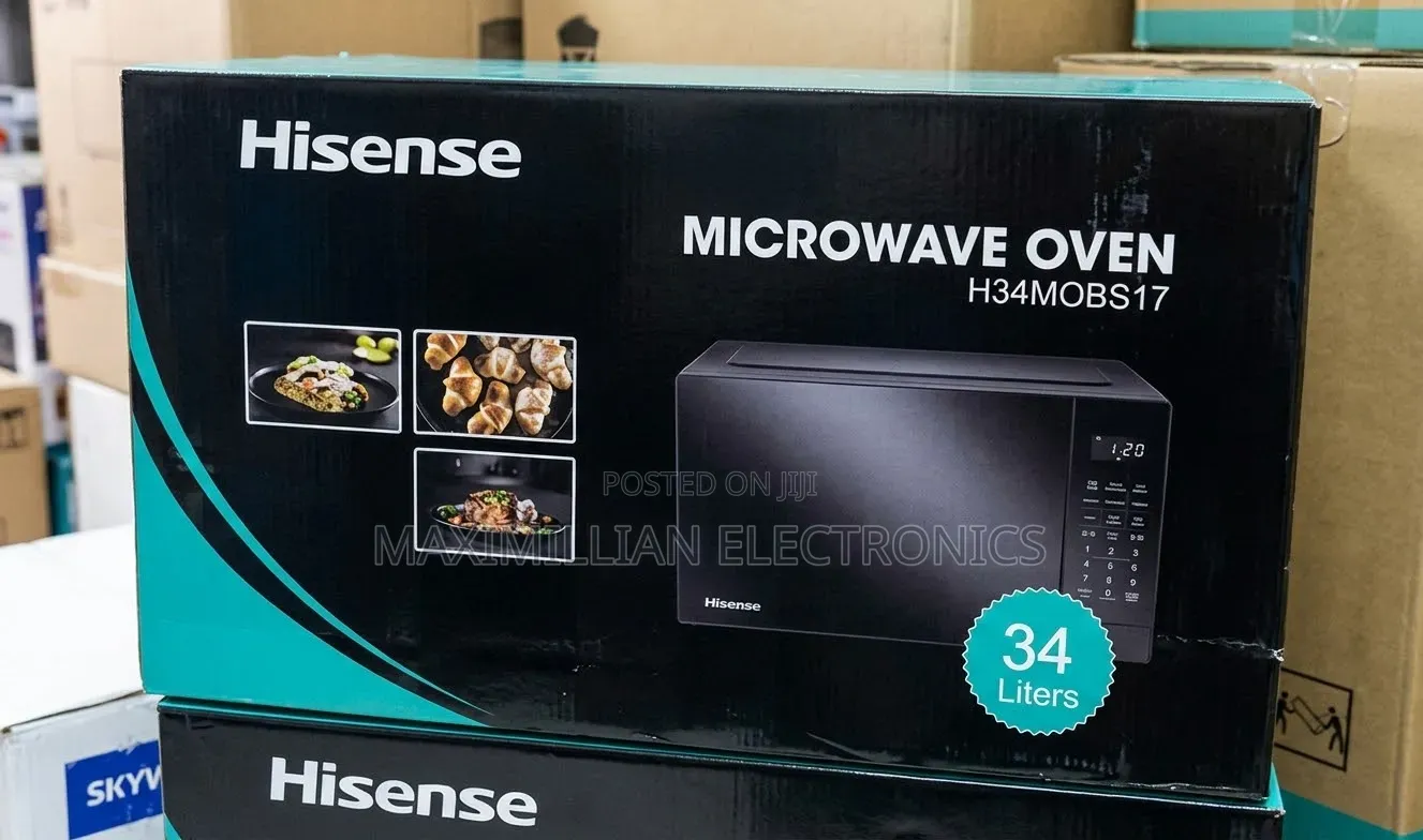 Hisense H34MOBS17 34-Liter Digital Solo Microwave Oven