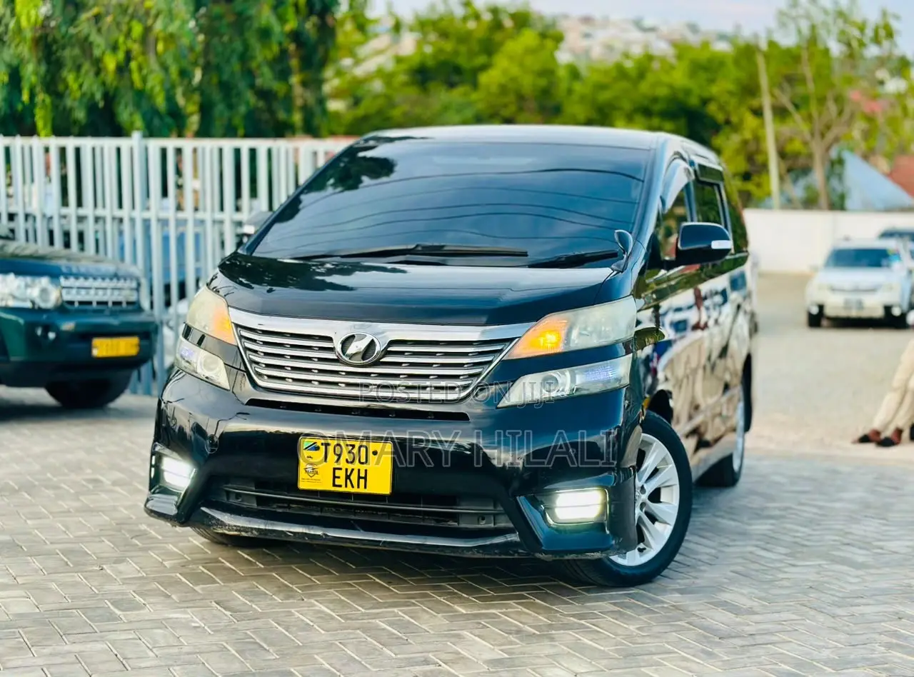 Toyota Vellfire 2008 Black