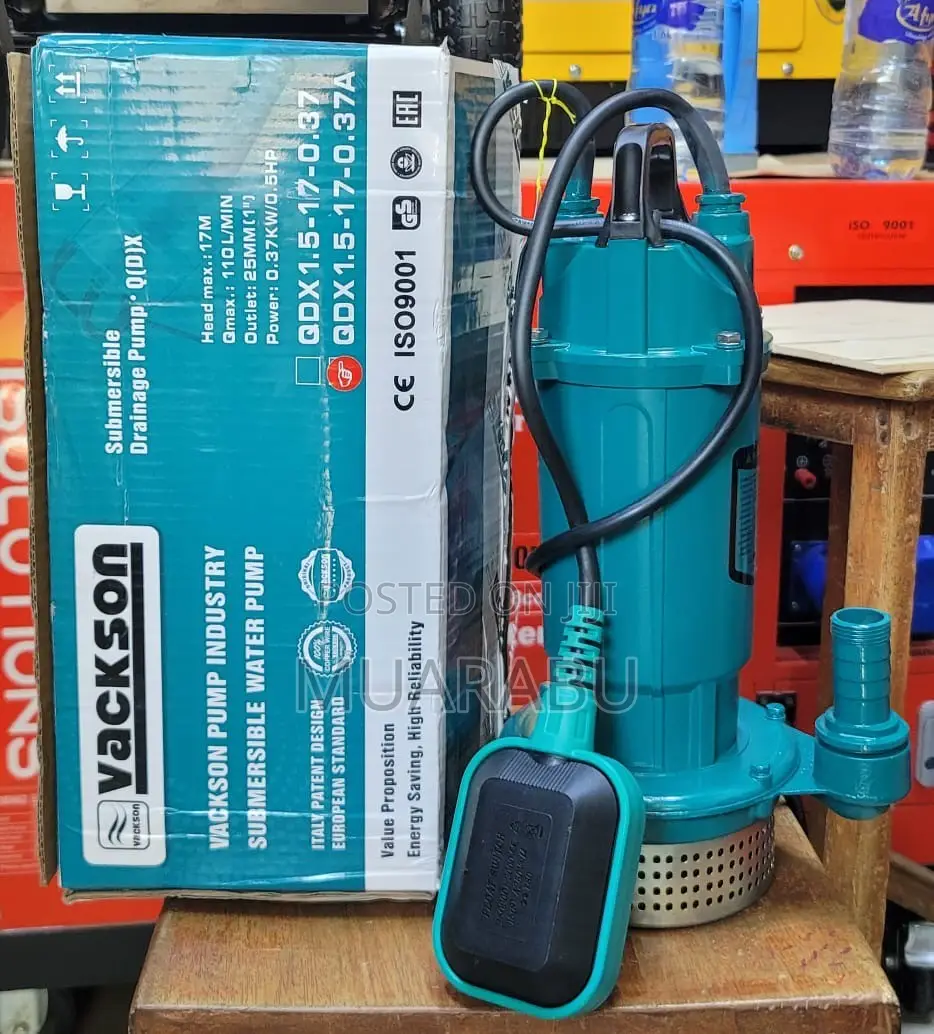 Vackson Submersible Pump 0.5hp