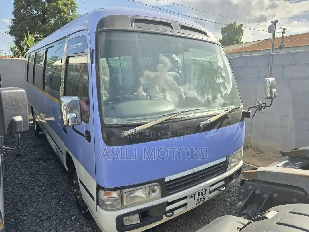 Toyota Coaster 2002 Blue