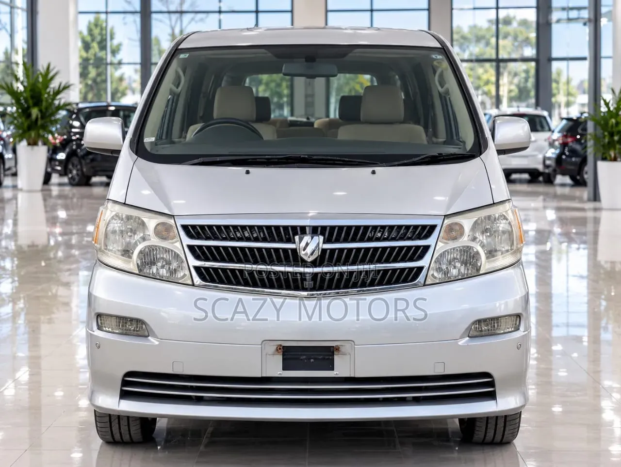 Toyota Alphard 2003 Silver