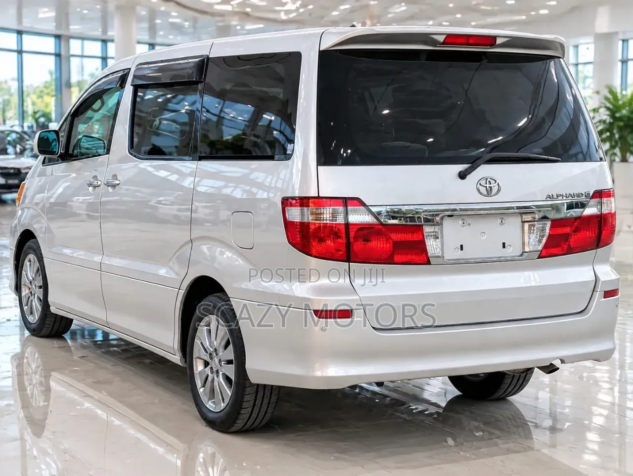 Toyota Alphard 2003 Silver