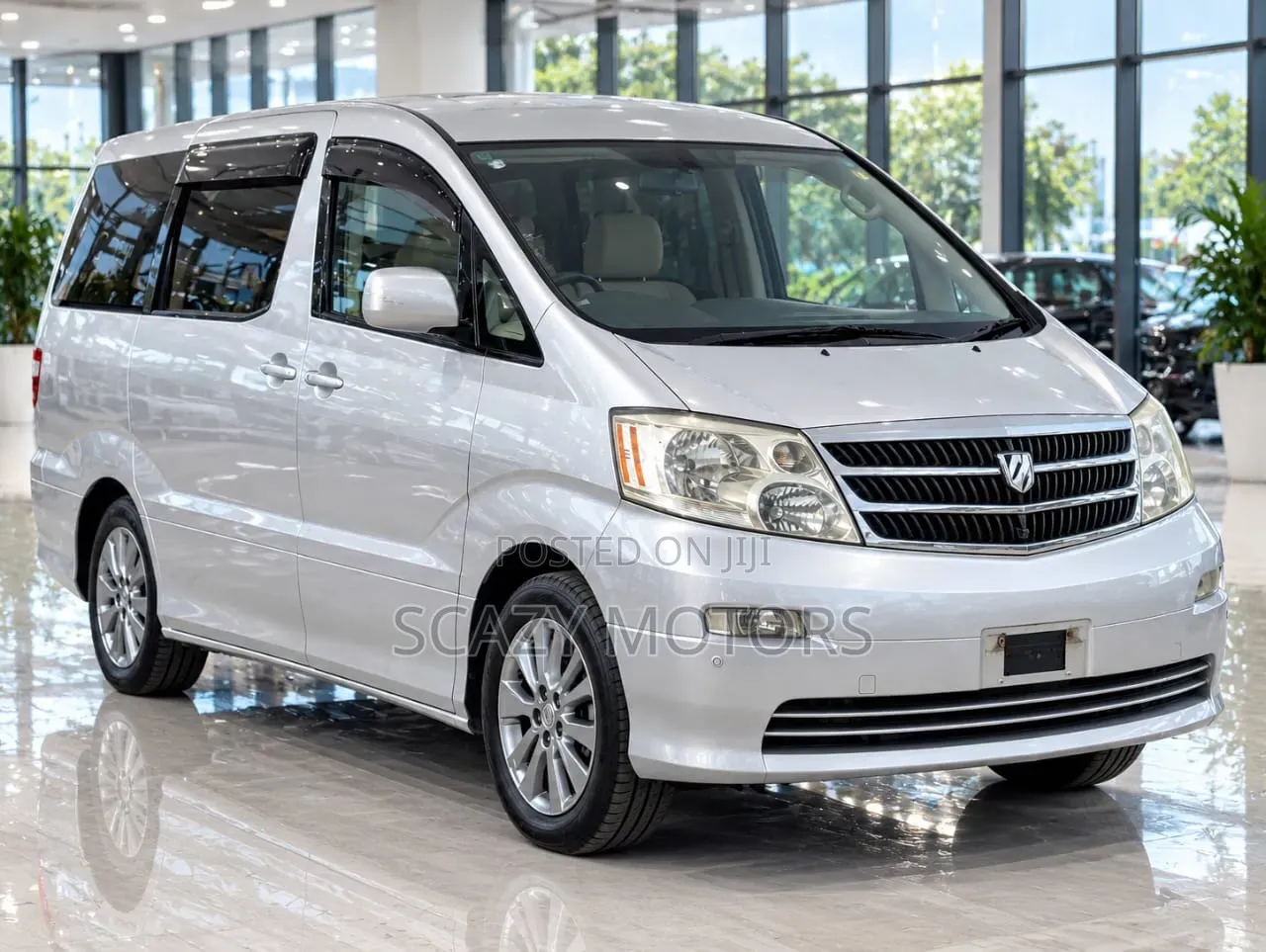 Toyota Alphard 2003 Silver