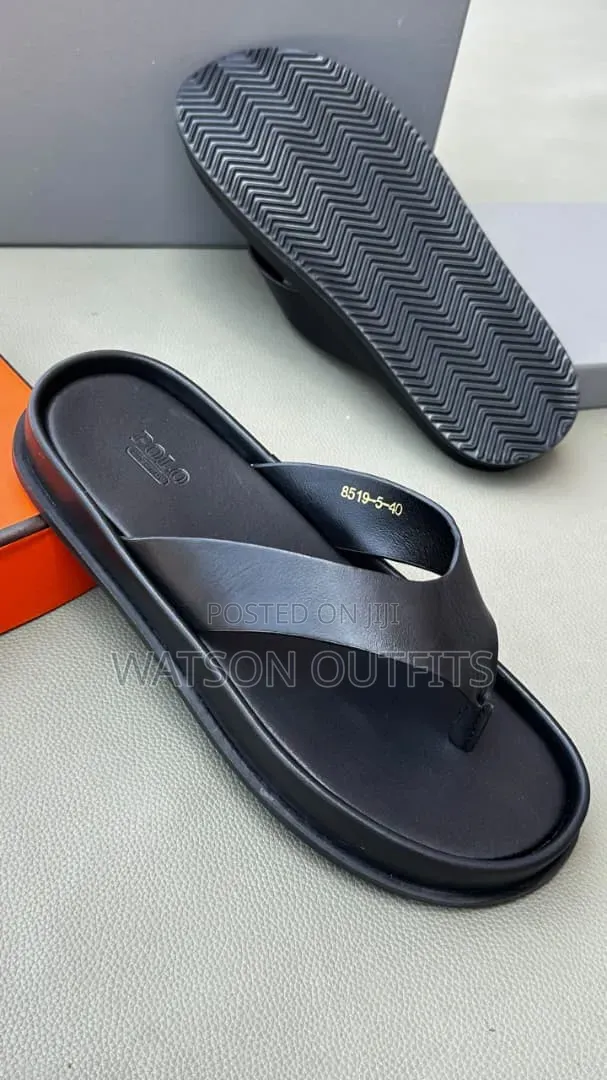 Polo Leather Design Men's Smart Sandals
