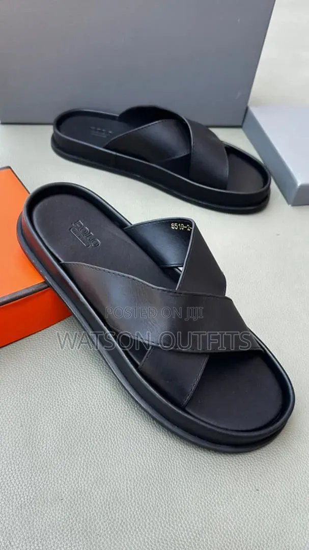 Polo Leather Design Men's Smart Sandals