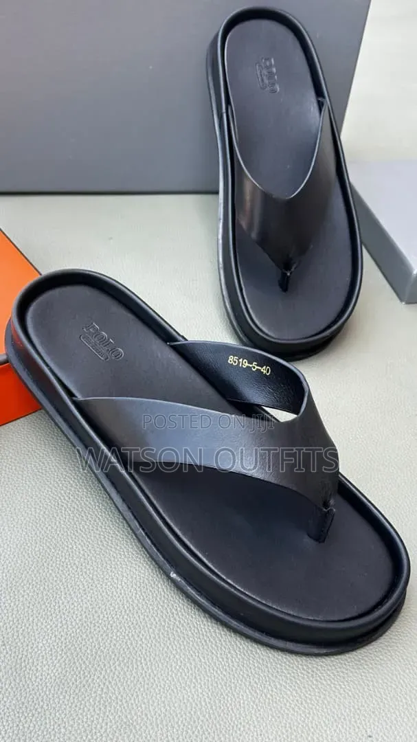 Polo Leather Design Men's Smart Sandals