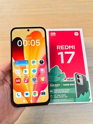 New Xiaomi Redmi 17 128 GB Black