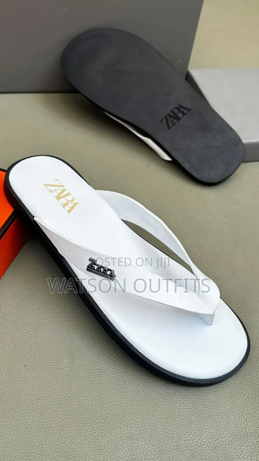 Men's Leather Sandals in Zara Design