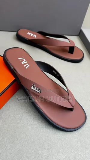 Men's Leather Sandals in Zara Design