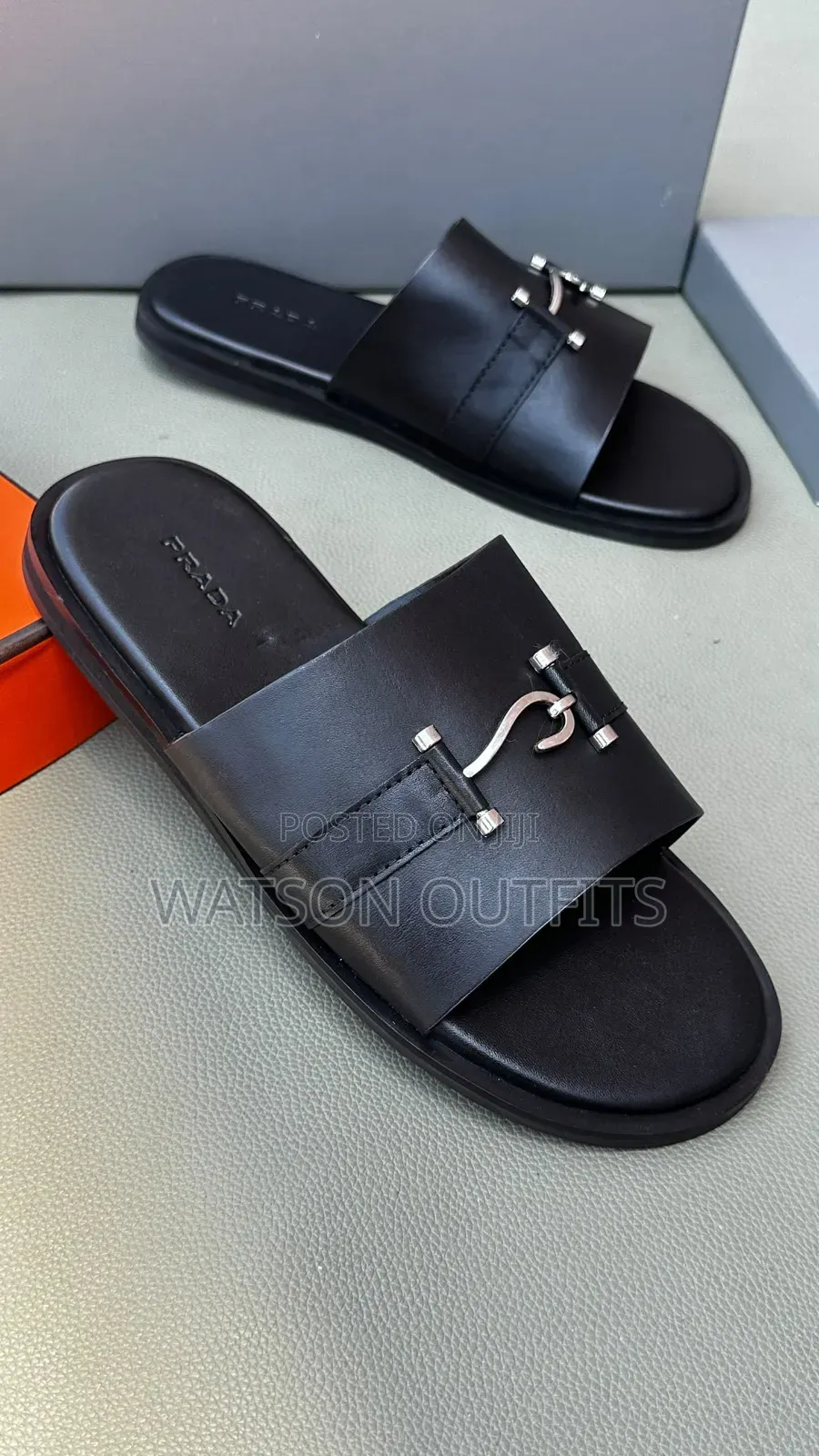 Men's Leather Sandals in Zara Design