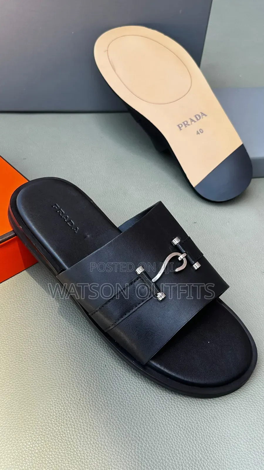 Men's Leather Sandals in Zara Design