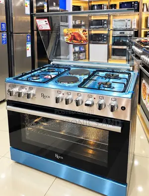 Roch Standing Cooker Plate 4 Gas,2 Electric With Oven Electric
