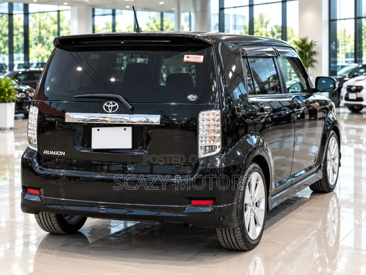 Toyota Corolla Rumion 2007 Black
