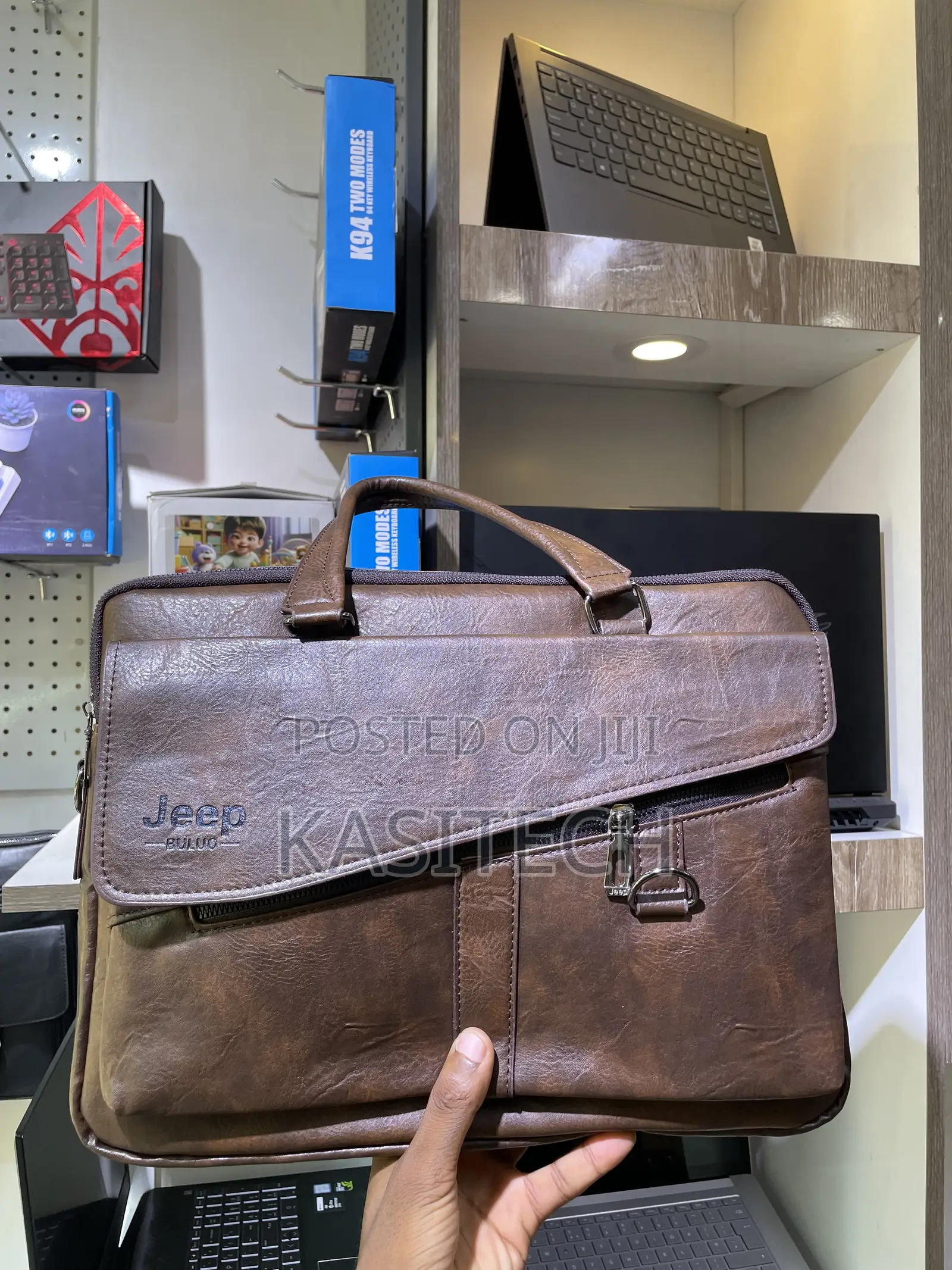 Leather Laptop Bag