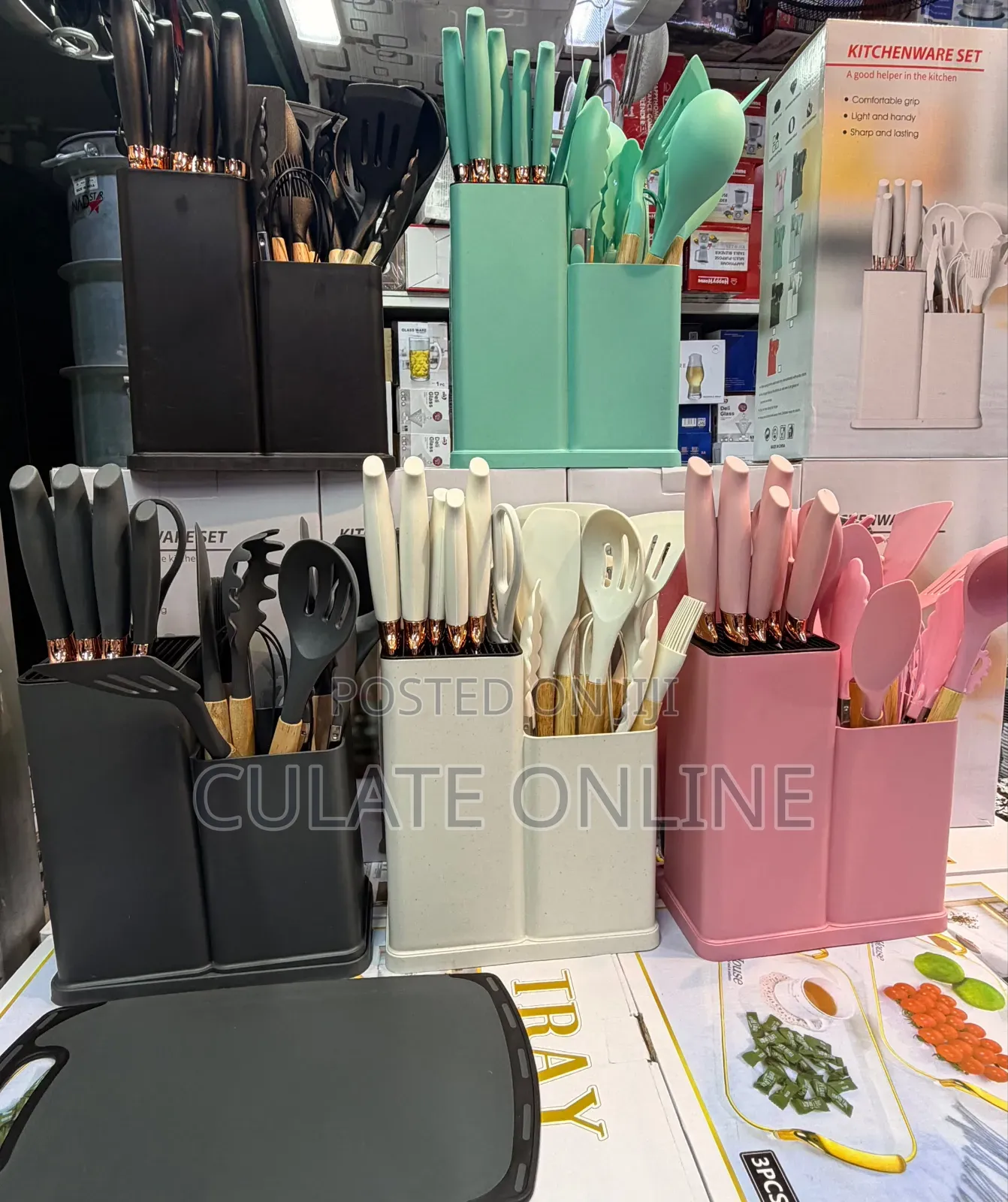 20pcs Non-Stick Silicone Kitchen Utensils