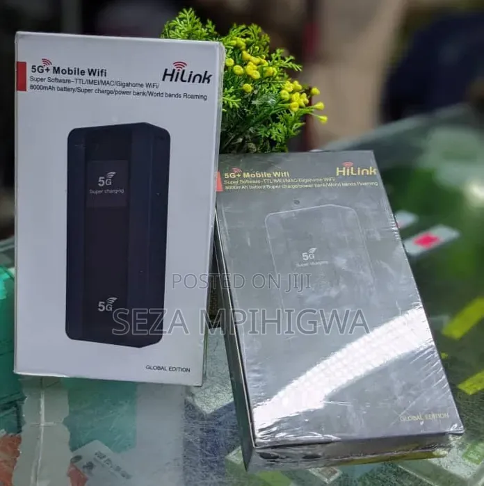 HiLink 5G+ Mobile WiFi Router & Power Bank 8000mAh (Global Edition)