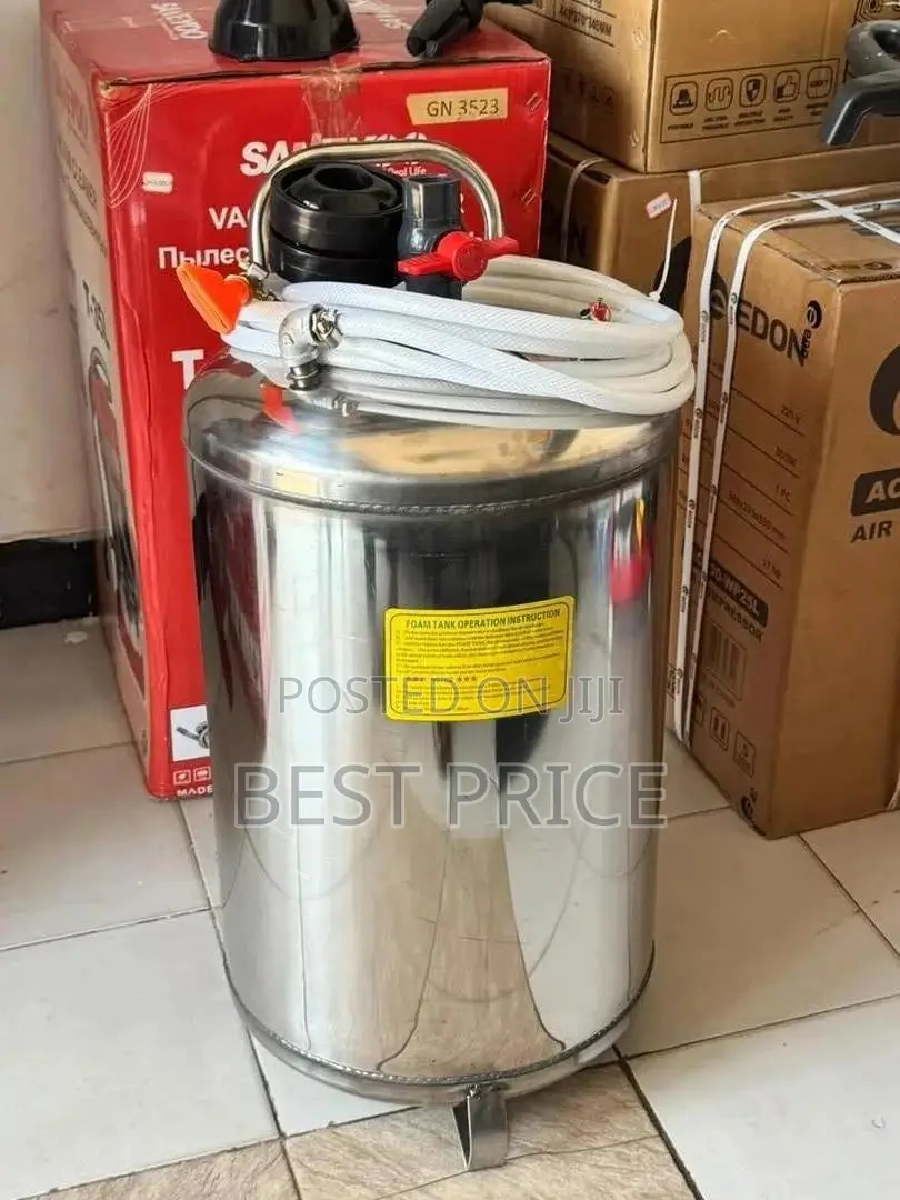 Stainless Steel Pneumatic Foam Washing Machine 80L