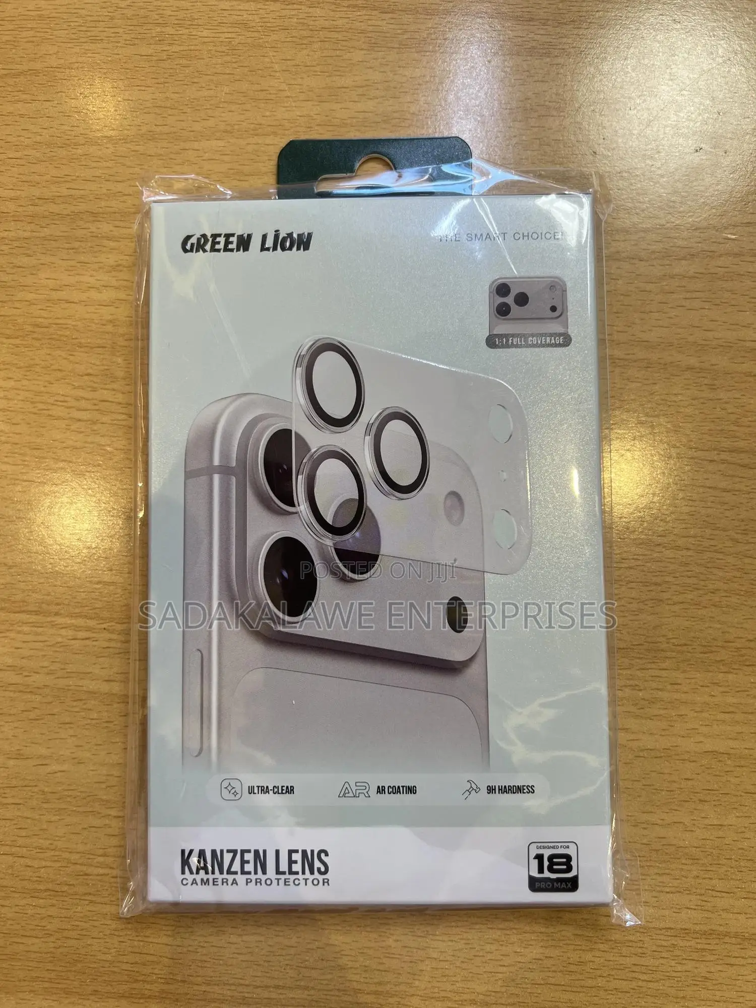 Green Lion Kanzen Lens Camera Protector for iPhone 18 Pro Max