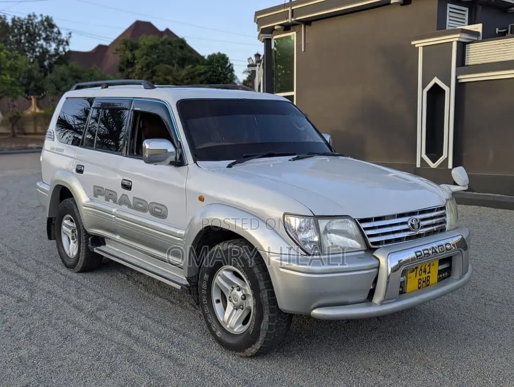 Toyota Land Cruiser Prado 1999 Silver