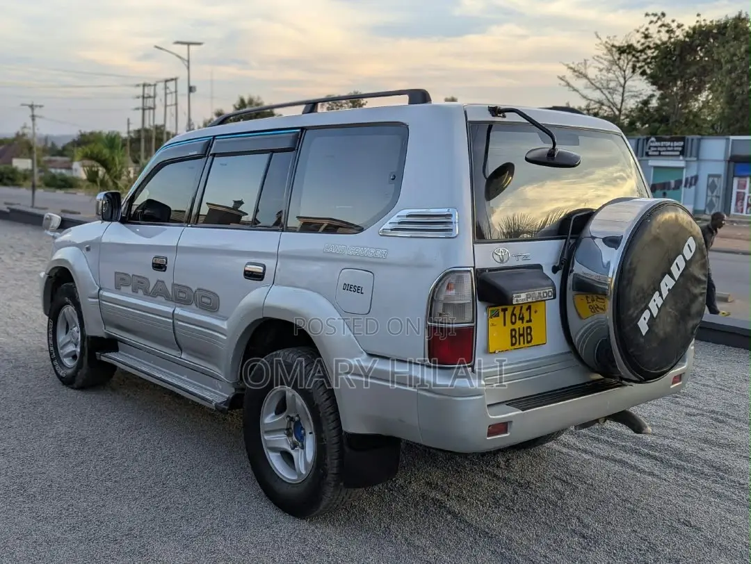 Toyota Land Cruiser Prado 1999 Silver