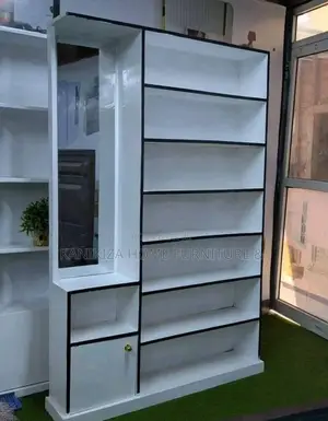 Modern Shoerack and Bag Racks Ya Milango Miwili Rangi Nyeupe