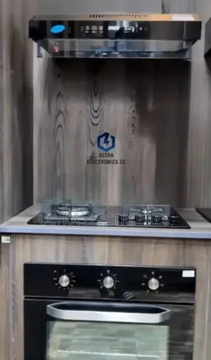 Full Kitchen Package Range Hood, Cooker and Oven With Fan and Light
