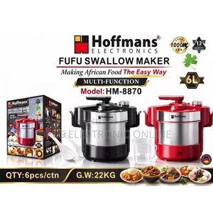 Hoffman's Fufu Shallow Maker Mult Purpose Food, Mixer, 6L 240,000