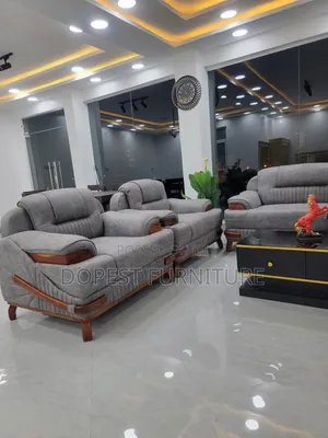 Tausi Sofa Set Grey Color