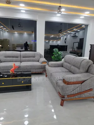 Tausi Sofa Set Grey Color