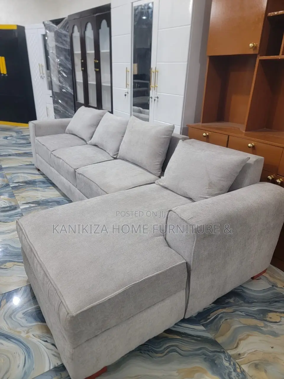 Modern L Shaped Sofa Ya Watu Watano