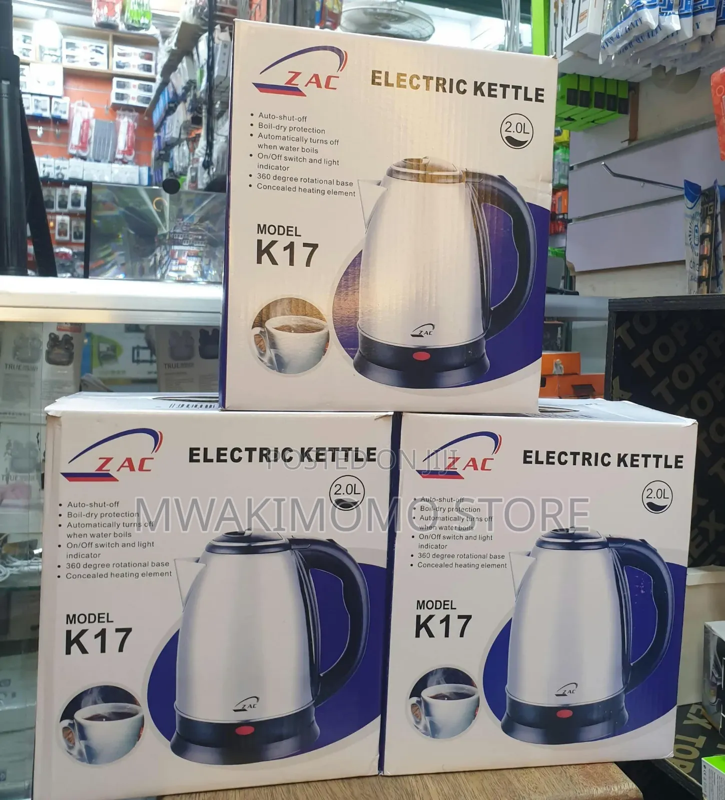 ZAC Electric Kettle (Model K17)