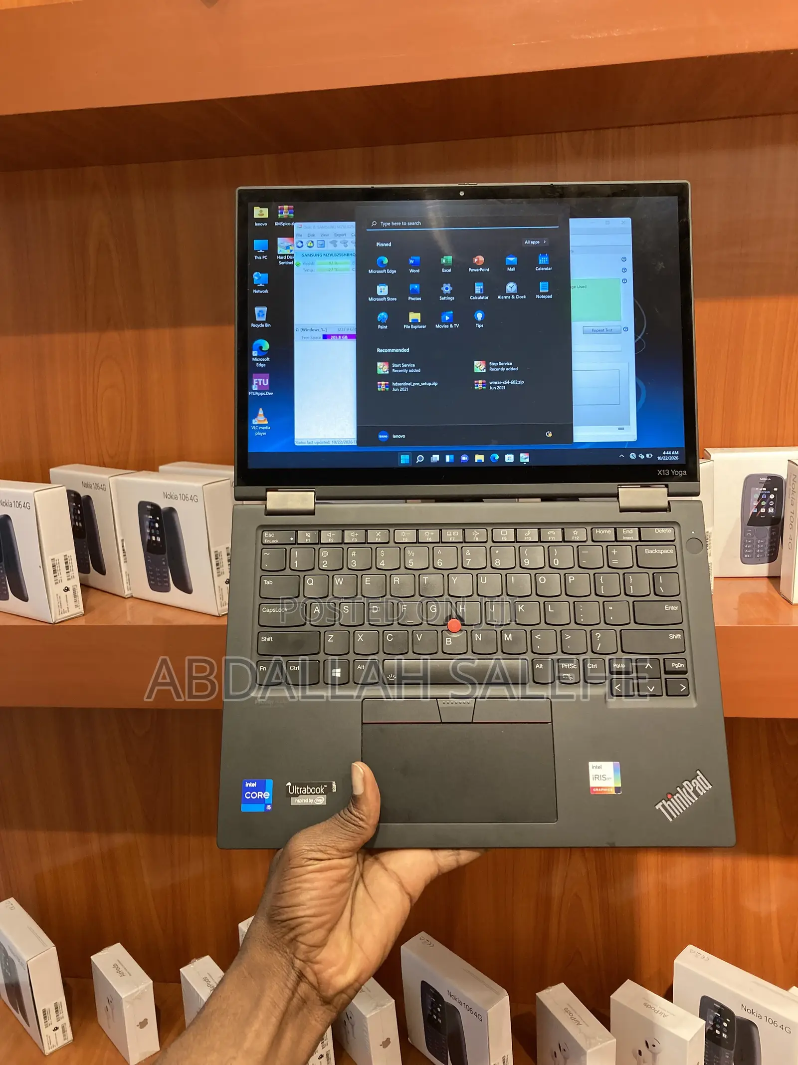 Laptop Lenovo ThinkPad x13 Yoga 8GB Intel Core i5 SSD 256GB