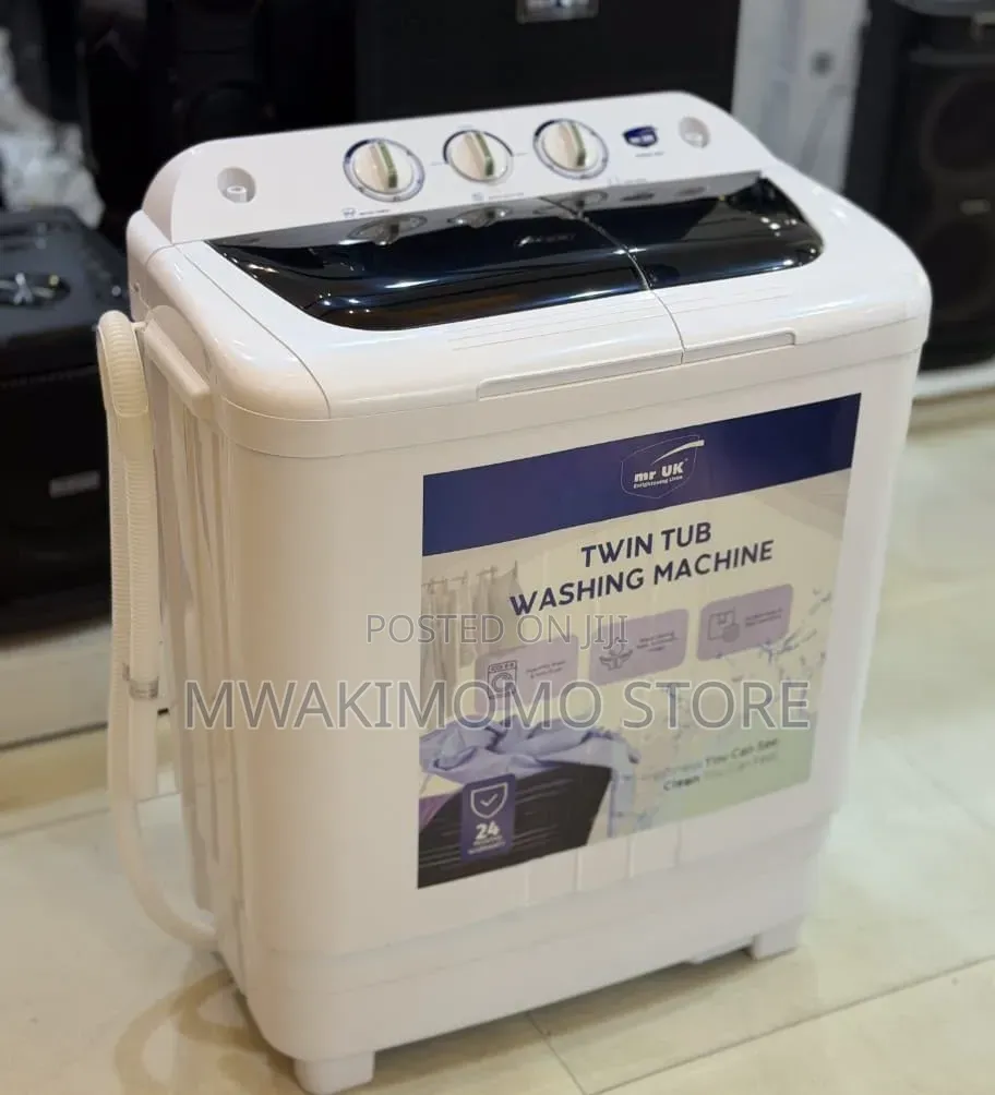 Mr. UK Twin Tub Washing Machine 7kg (Model WMMK-650)