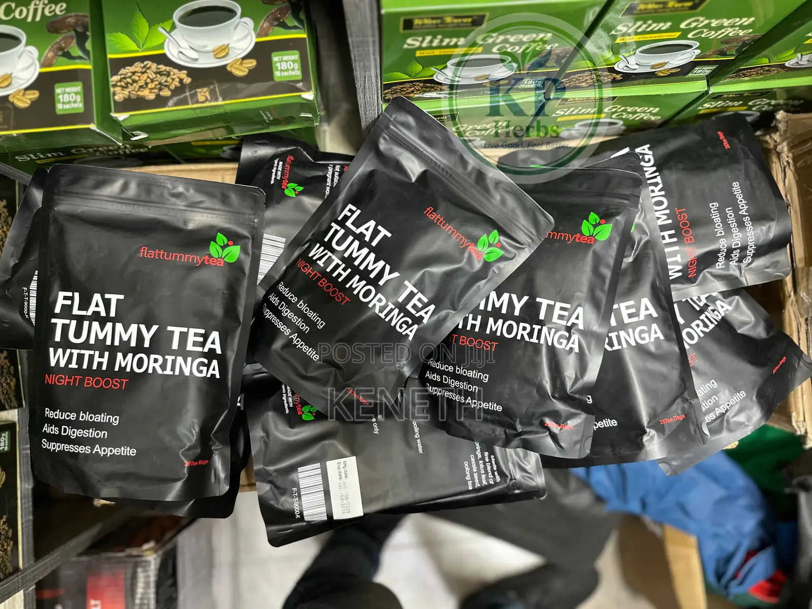 Fat Tummy Tea With Moringa