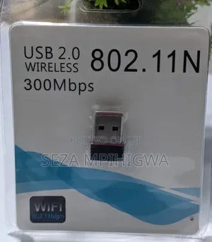 ​Mini USB WiFi Adapter 300Mbps - Kwa Laptop Na PC ​u